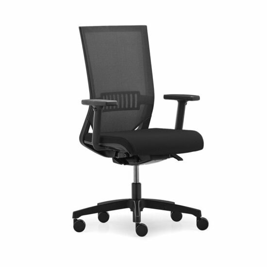 Kancelářská ergonomická židle na kolečkách RIM EASY PRO EP 1207 – s područkami