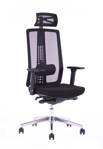 Kancelářská ergonomická židle Sego SPIRIT — černá