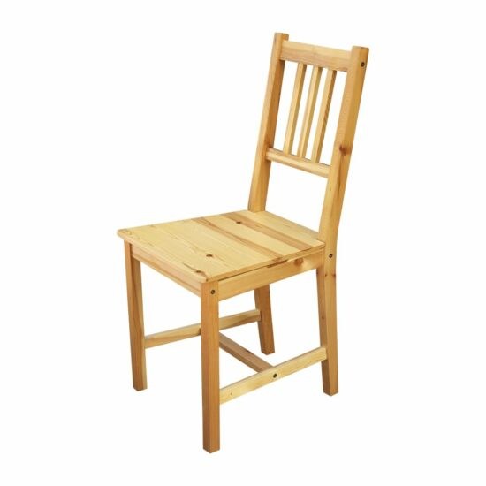 Jídelní dřevěná židle CATIA — masiv smrk